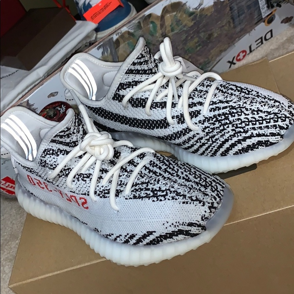 Yeezy zebra v2 used